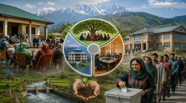 जम्मू-कश्मीर में पंचायत, BDC और DDC चुनाव एक साथ कराने की तैयारी पर बैठक
