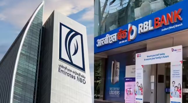 RBL Bank में 60 प्रतिशत हिस्सेदारी खरीदने के बाद Emirates NBD का प्रतिनिधित्व करती तस्वीर