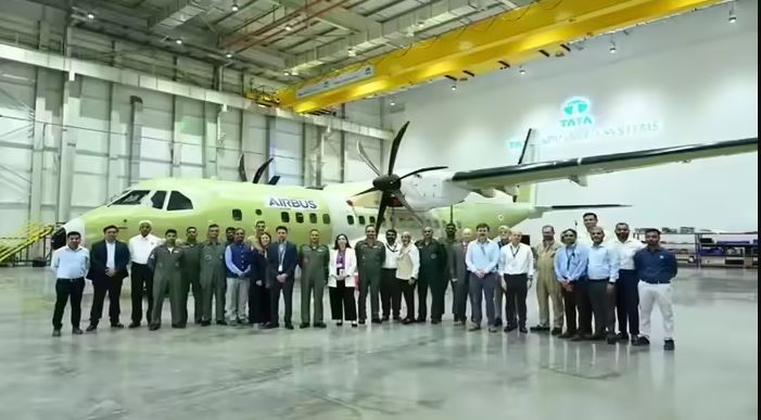 भारत में बना C-295 विमान