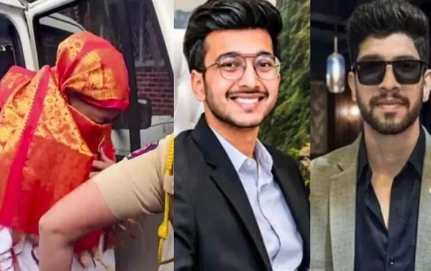 लोहागढ़ किले में केतन अग्रवाल मौत मामले की जांच करती पुलिस