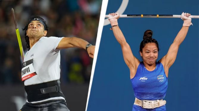 Indian athletes in action at Commonwealth Games 2026 including boxing, athletics and weightlifting.