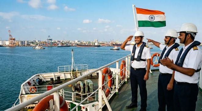 BIMCO-ICS Report 2026 में भारत को दुनिया का दूसरा सबसे बड़ा समुद्री कर्मचारी सप्लायर बताया गया है।