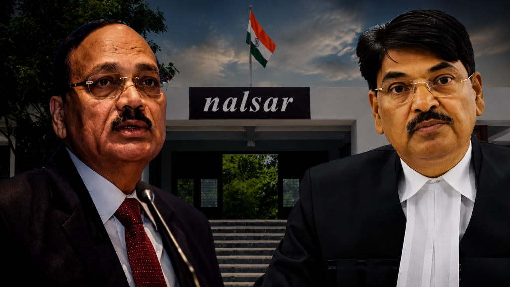 मनन कुमार मिश्रा BCI-NALSAR विवाद