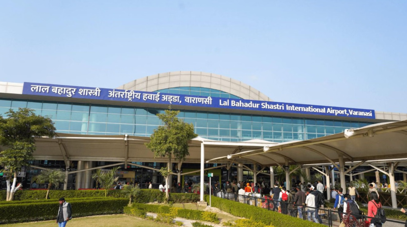 वाराणसी एयरपोर्ट पर फायरिंग