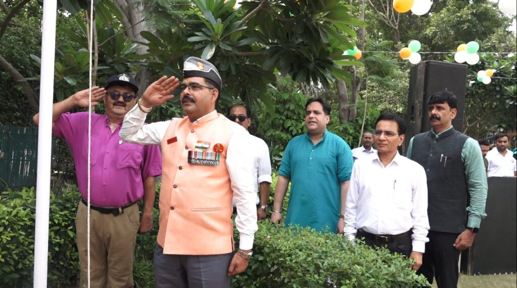 BTCA स्वतंत्रता दिवस समारोह में योगेन्द्र सिंह यादव
