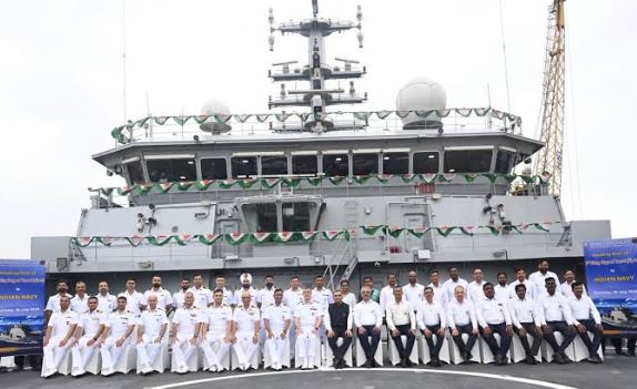 INS Nipun Indian Navy Diving Support Vessel