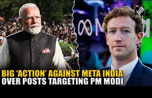 PM Modi social media video controversy and Meta Facebook politics debate