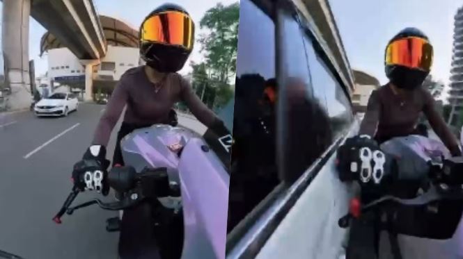 गुरुग्राम गोल्फ कोर्स रोड पर महिला बाइकर हिट एंड रन मामला