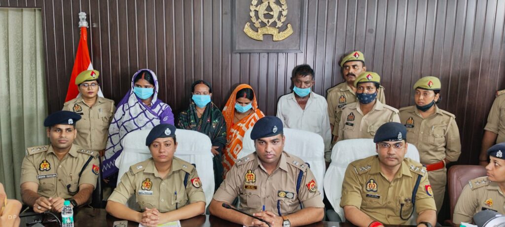 वाराणसी चेन चोरी गिरोह के चार आरोपी गिरफ्तार