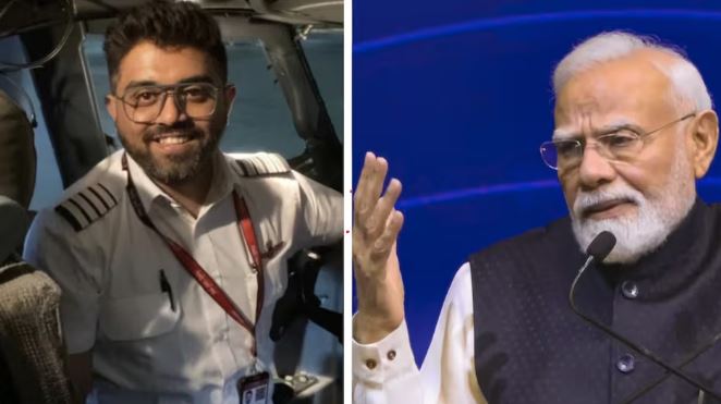 फ्लाईदुबई विमान संकट के बाद प्रधानमंत्री नरेंद्र मोदी ने कैप्टन स्मित मछार से बात की।