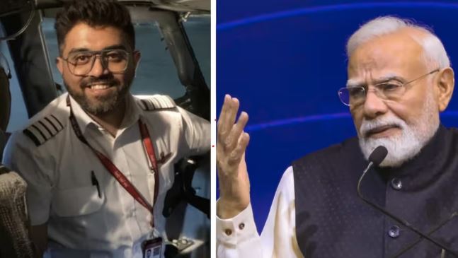 फ्लाईदुबई के कैप्टन स्मित मच्छार की प्रधानमंत्री मोदी ने की तारीफ
